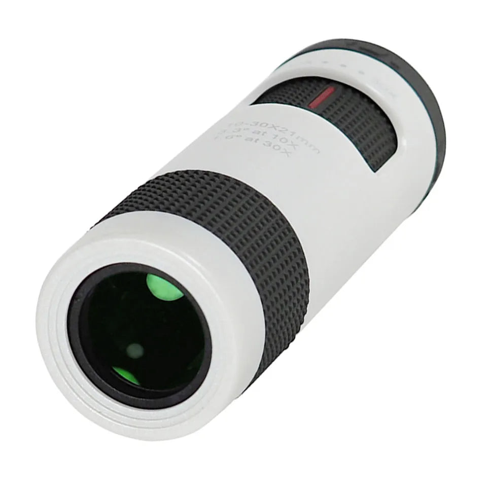 Monoculaire mini zoom 10-30x pocket métal