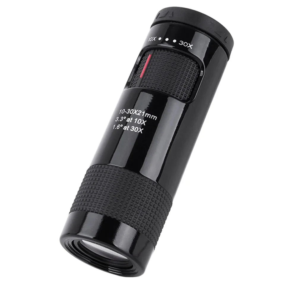 Monoculaire mini zoom 10-30x pocket métal