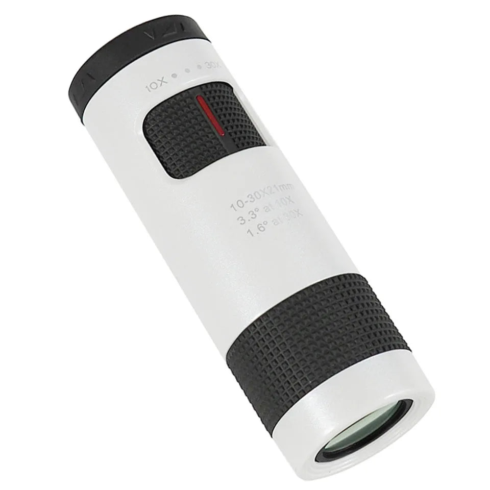 Monoculaire mini zoom 10-30x pocket métal