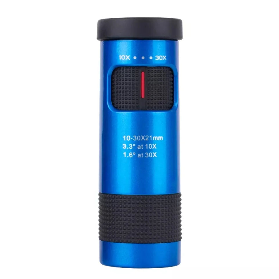 Monoculaire mini zoom 10-30x pocket métal