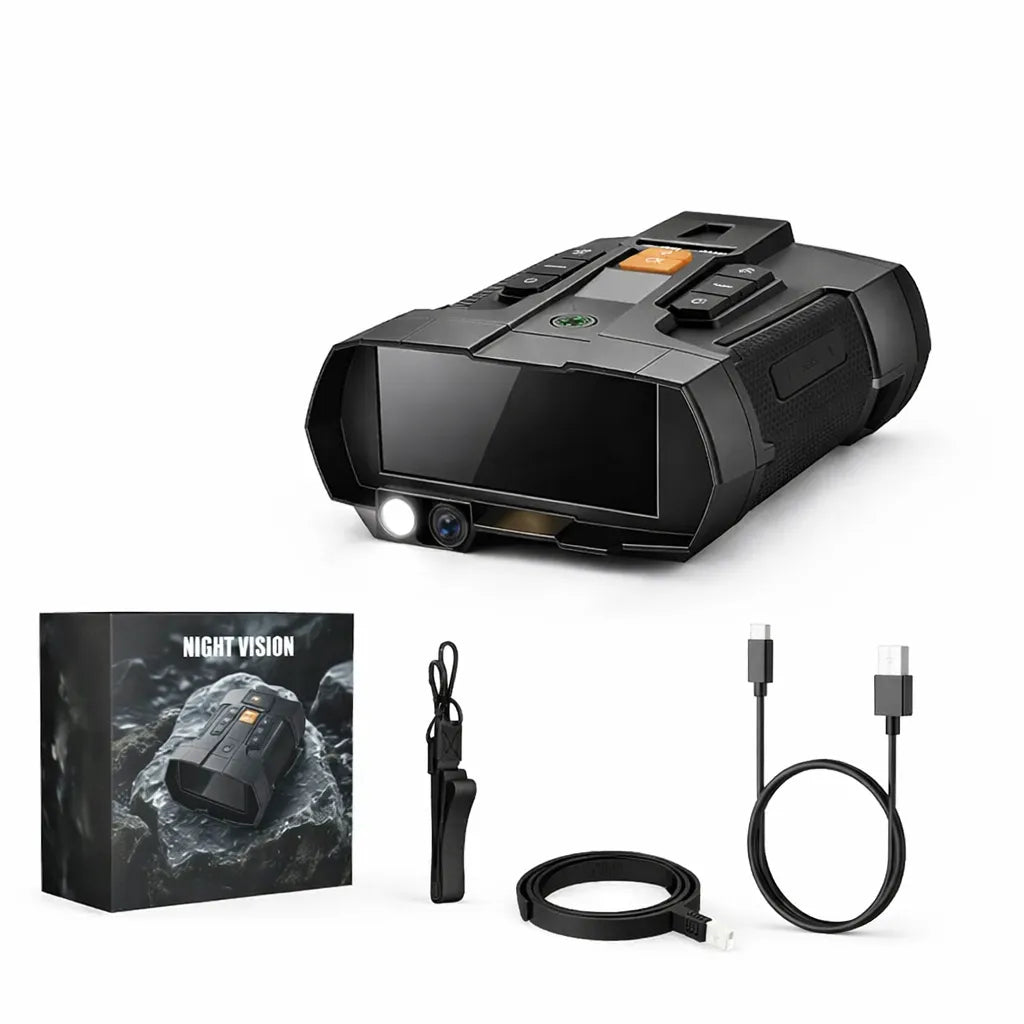 Jumelle Nocturne Chasse 800m IR 850nm Autonomie 6H