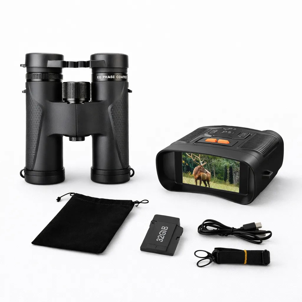 Jumelle Kit Vision Nocturne Infrarouge 10x42 Numérique