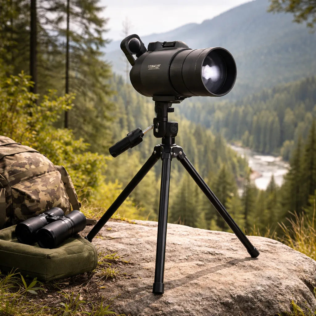 Longue Vue Tir Sportif 25-75x70 Métal Trépied