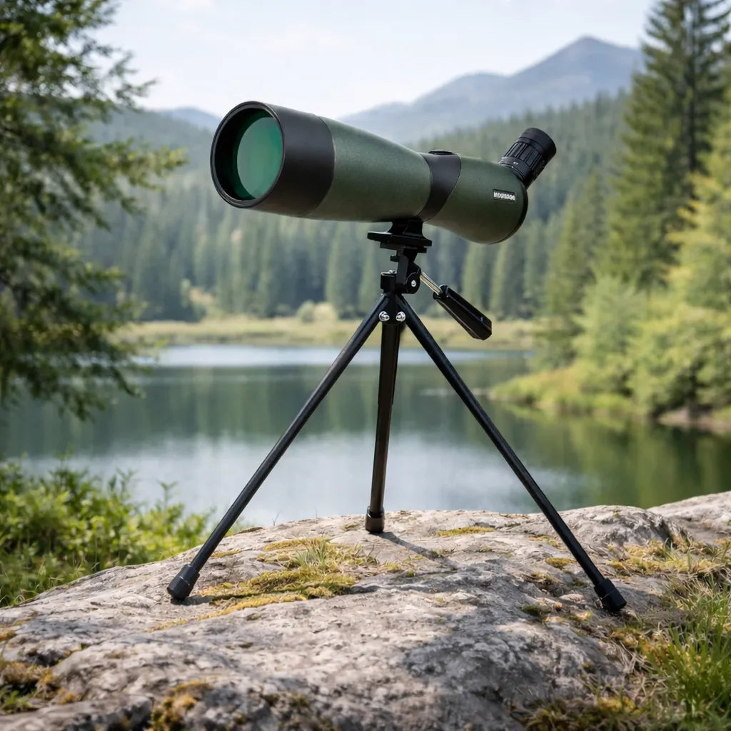 Télescope monoculaire compact longue portée vert