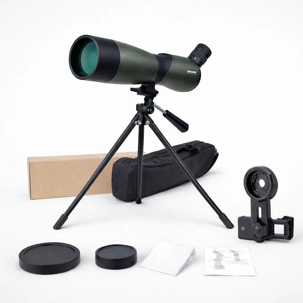 Télescope monoculaire compact longue portée vert